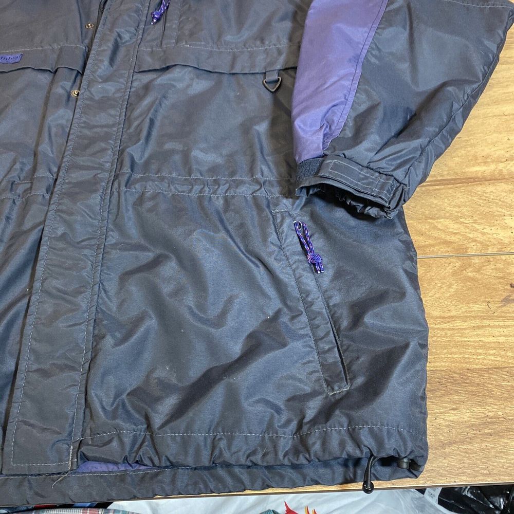 Vintage Columbia Gizzmo Windbreaker Shell Jacket Portland Oregon Men's Large - Picture 5 of 8
